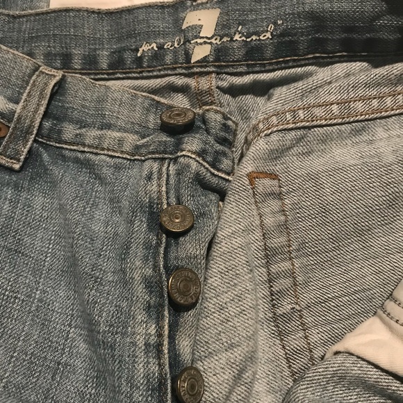 EUC Men’s 32W 7 for all mankind jeans - Picture 4 of 7